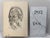 1940s Original Signed Graphite Illustration of Thoughtful Baby Portrait, 11 × 8 In. For Sale In Atlanta - Image 6 of 6