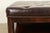 Wood Bernhardt Tufted Leather Chesterfield Cocktail Ottoman For Sale - Image 7 of 11