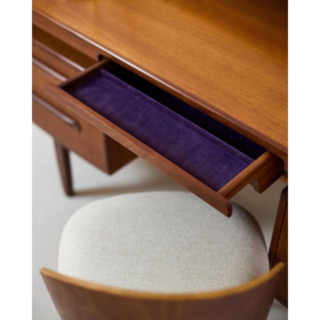 Mid-Century Modern Teak Dressing Table or Desk from G-Plan, 1970s For Sale - Image 3 of 7