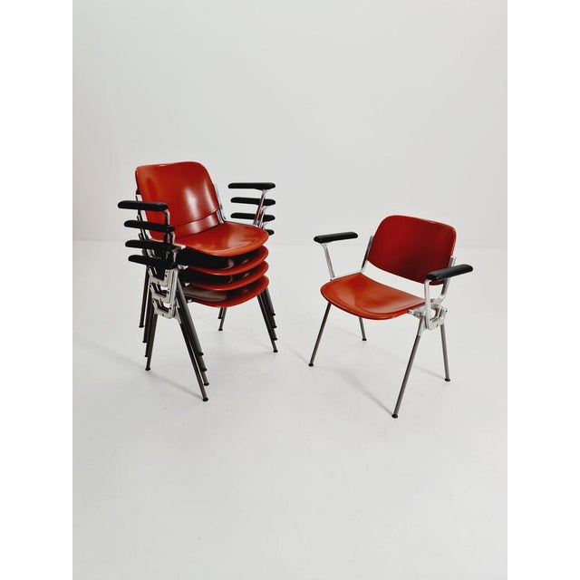 Italian Castelli Armchair by Giancarlo Piretti, 1970s For Sale - Image 10 of 11