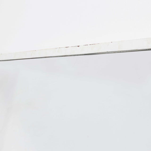 Large Rectangular Pine Panel Back Mirror, 1920s For Sale - Image 4 of 8