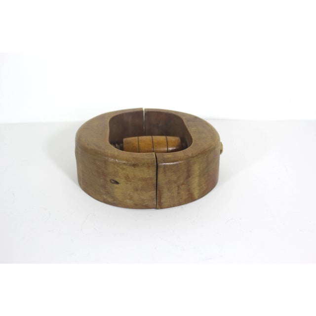 Wood Wood Hat Stretcher Mold Millinery Vintage Store Display For Sale - Image 7 of 10