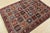 An authentic vintage tribal Yalameh rug hand-knotted with fine wool and natural dyes. This finely woven nomadic rug...