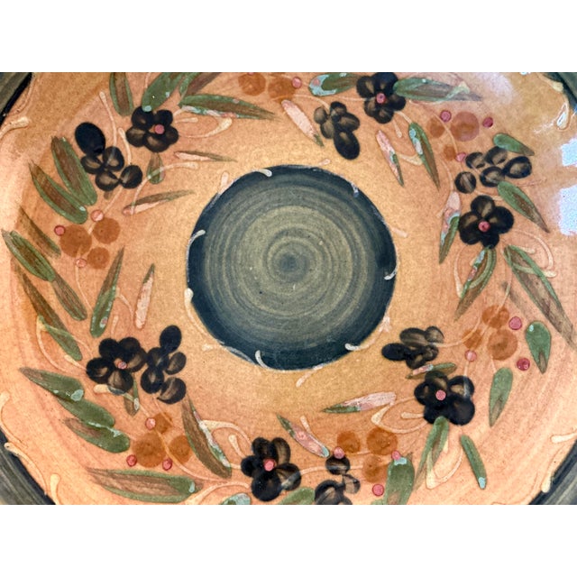 Ceramic Vintage French Hand-Painted Bowl – Terre Provence, Made in France For Sale - Image 7 of 10