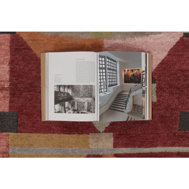 Rug & Kilim’s Oversized Scandinavian Style Rug With Polychromatic Design For Sale - Image 9 of 11