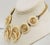 1970s Ugo Correani Modernist Goldtone White Lucite Necklace For Sale In Philadelphia - Image 6 of 9