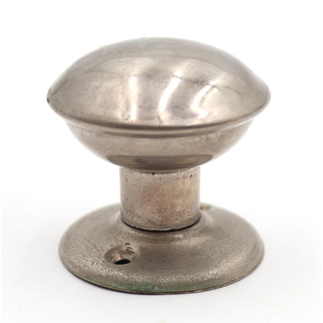 Modern Modern Brushed Steel Dummy Door Knob For Sale - Image 3 of 4