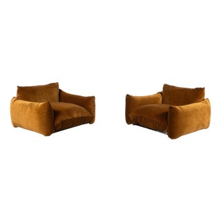 Mid-Century Modern Marenco Chairs by Mario Marenco, Italy, 1960, Set of 2 For Sale