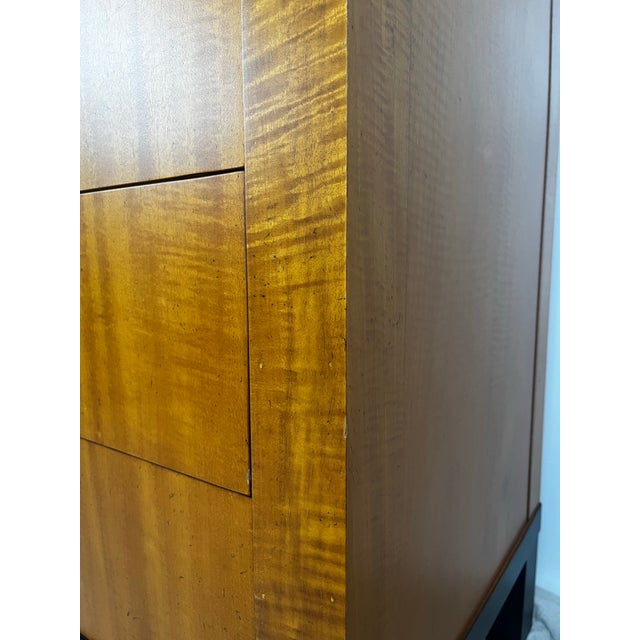 Vintage Baker Furniture Biedermeier Style Chest of Drawers For Sale - Image 11 of 12