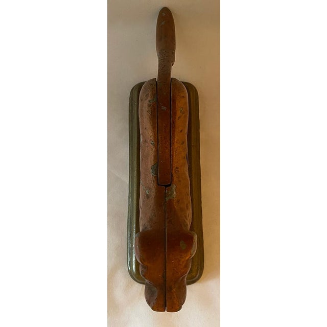 Mid 20th Century Vintage "Old Dog Tray" Cast Aluminum Dog Nutcracker For Sale In Seattle - Image 6 of 9