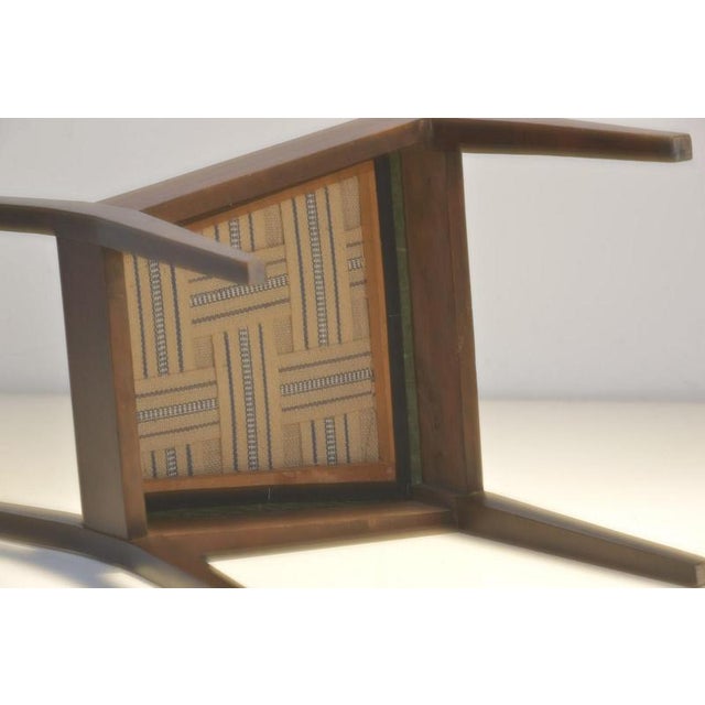 Cubist Dining Chairs in Stained Alder Wood, 1925, Set of 2 For Sale - Image 13 of 16