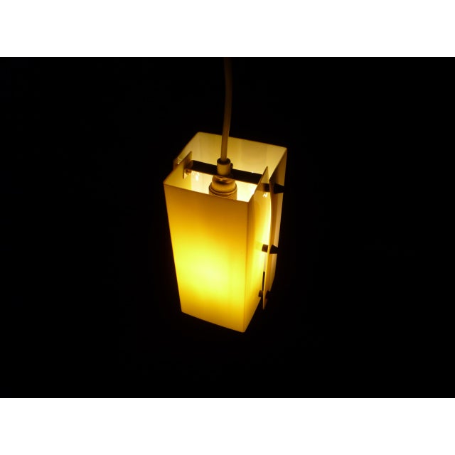 Space Age Acrylic Glass Pendant Lamp, 1950s For Sale - Image 6 of 12