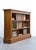 Low English Late Victorian Oak Open Bookcase, 1890 For Sale - Image 3 of 18
