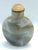 Glass Vintage Glass Snuff Bottle Imitating Banded Agate For Sale - Image 7 of 10