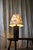 Modern Sculptural Ribbed Ceramic Table Lamp, Hungary, 1970s For Sale - Image 3 of 9