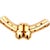1940s Retro 14k Gold Ruby & Diamond Convertible Snake Necklace For Sale - Image 12 of 16