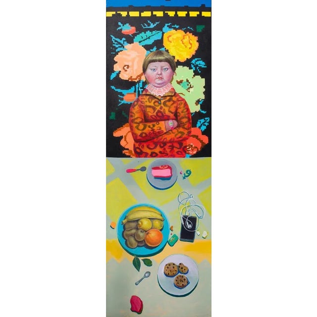 Natasha Lelenco, 7 Portraits and Still Lifes, 2023, Dibonds, Set of 7 For Sale - Image 7 of 11