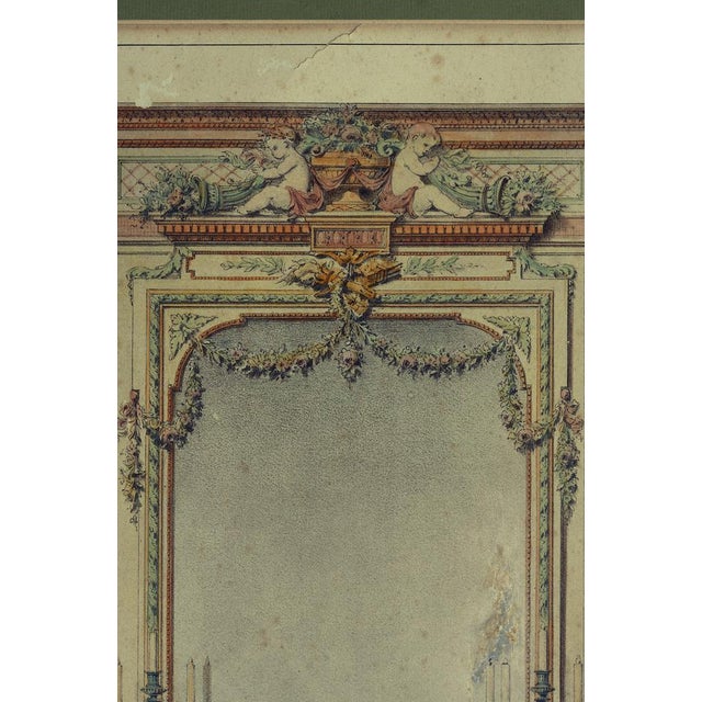 Phototype card, Publisher Claesen (Venice 1872 c.a.), Framed with glass and sage-colored passpartout. Work size: cm.51x35