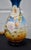Antique Japanese Satsuma Vase Lamp Meiji Painted Porcelain Gold Bird Flower For Sale - Image 17 of 17