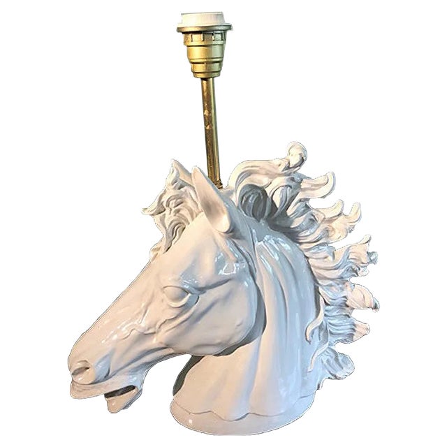 Vintage Ceramic Table Lamp, 1970s For Sale