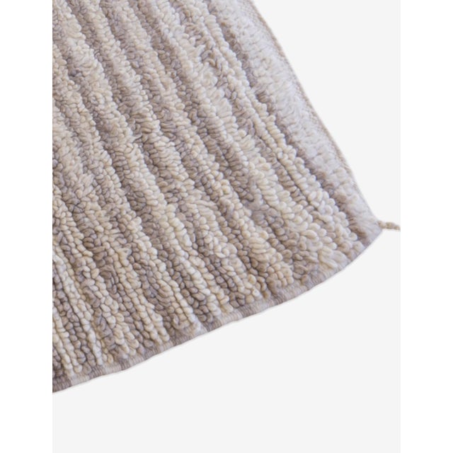 Moroccan Kilim Beni Ourain Rug - 5.2 X 3.2 Ft For Sale In Cleveland - Image 6 of 9