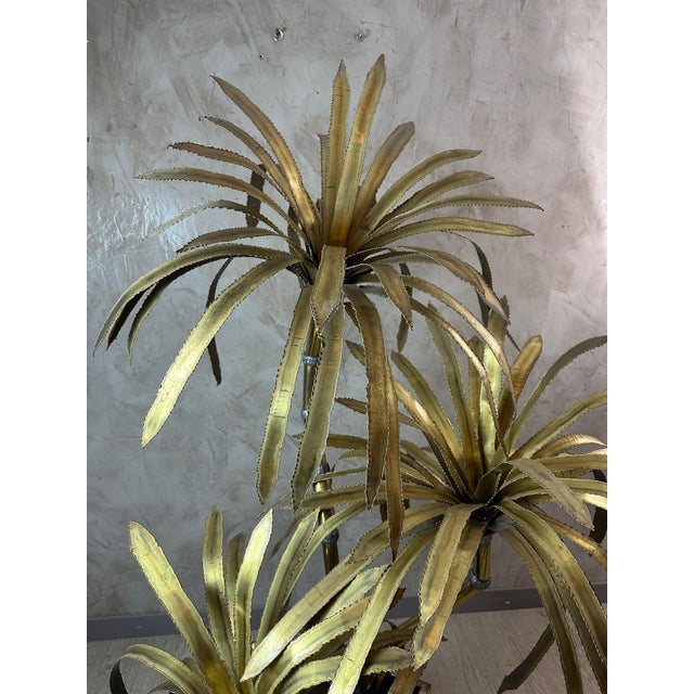 Black Brass Tree from Maison Jansen, 1960 For Sale - Image 8 of 18