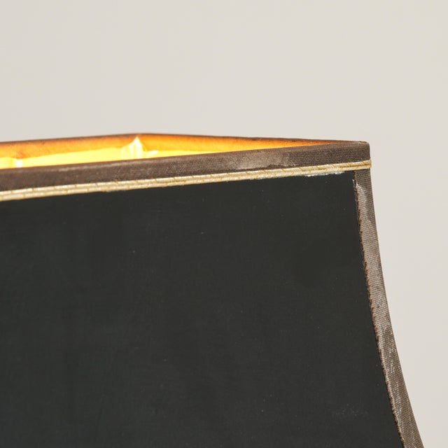 20th Century Regency Brass Pharaoh Table Lamp For Sale - Image 13 of 17
