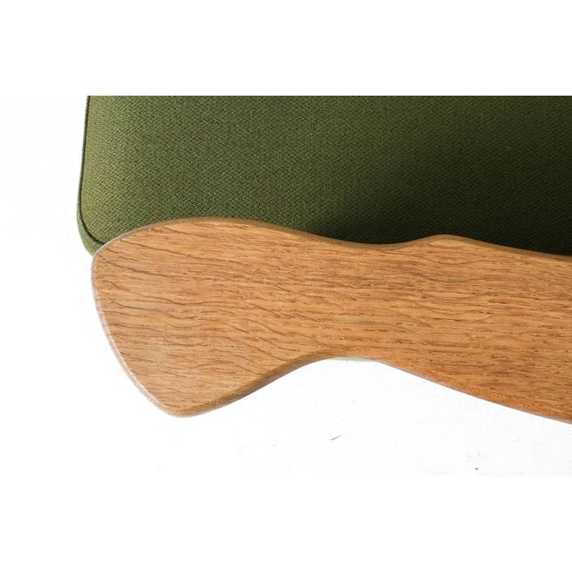 Vintage Danish Modern Paddle Arm Sofa For Sale - Image 12 of 13