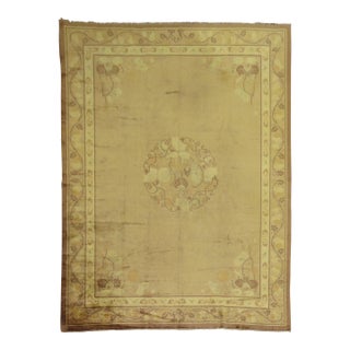 Pale Antique Chinese Rug For Sale