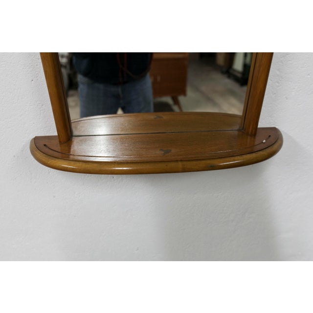 1960s Entryway Mirror with Shelf, 1960s For Sale - Image 5 of 17