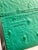 Metal Vintage 1980s Sir Rondo's Teal Green Ostrich Leather Small Pocket Flask Bottle For Sale - Image 7 of 9