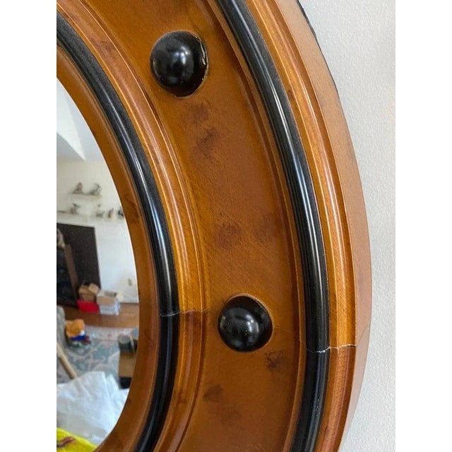 1940s Regency Style Bulls Eye Eagle Mirror For Sale In New York - Image 6 of 8