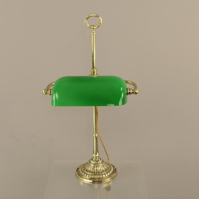 Gold Vintage Height Adjustable Table Lamp, France, 1920s For Sale - Image 8 of 18