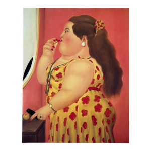 Fernando Botero 52 La Toilette 1983