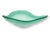 Traditional Large Freeform Sea Green Murano Glass Bowl For Sale - Image 3 of 5