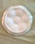Vintage Iridescent Oyster Plate This oyster plate has a beautiful mother-of-pearl finish & adds a touch of coastal glamour...