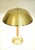 Swedish Art Deco Brass and Oak Table Lamp by Falkenbergs Belysning Ab, 1940s For Sale - Image 3 of 11