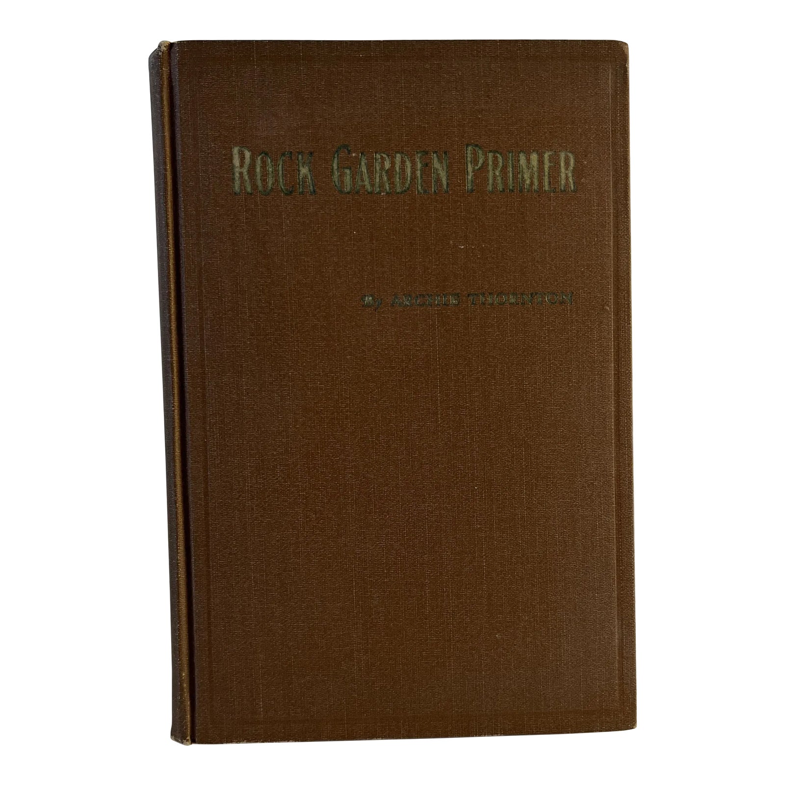 1929 Rock Garden Primer Book Chairish