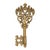 Vintage Syroco #3661-B Lion Skeleton Key Wall Plaque, Mid-Century Hollywood Regency For Sale