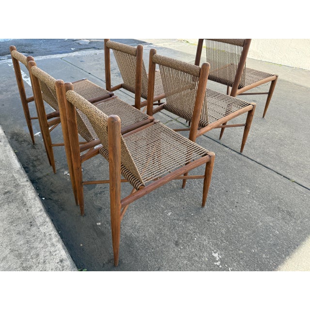 Brownstone Furniture Montauk Dining Chairs, Set of Six For Sale - Image 9 of 12