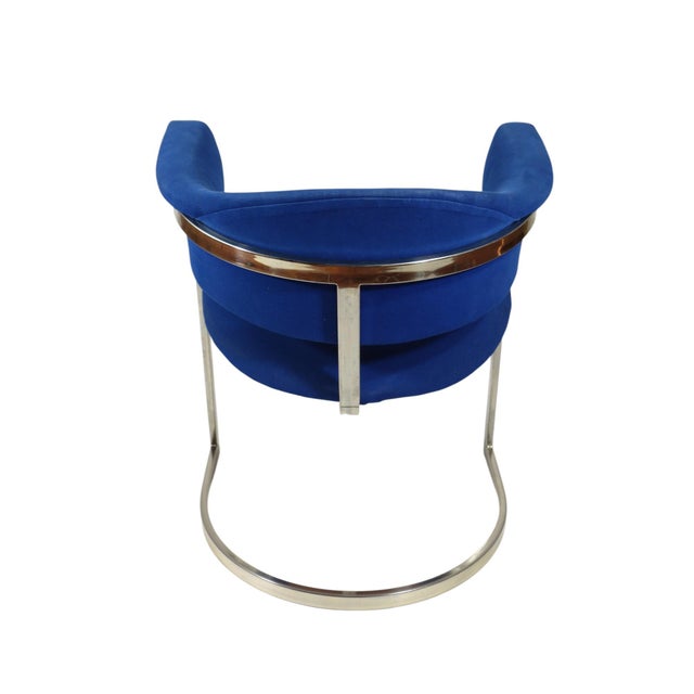 Vintage Chrome Chairs by Vittorio Introini for Mario Sabot, 1970, Set of 10 For Sale - Image 6 of 18