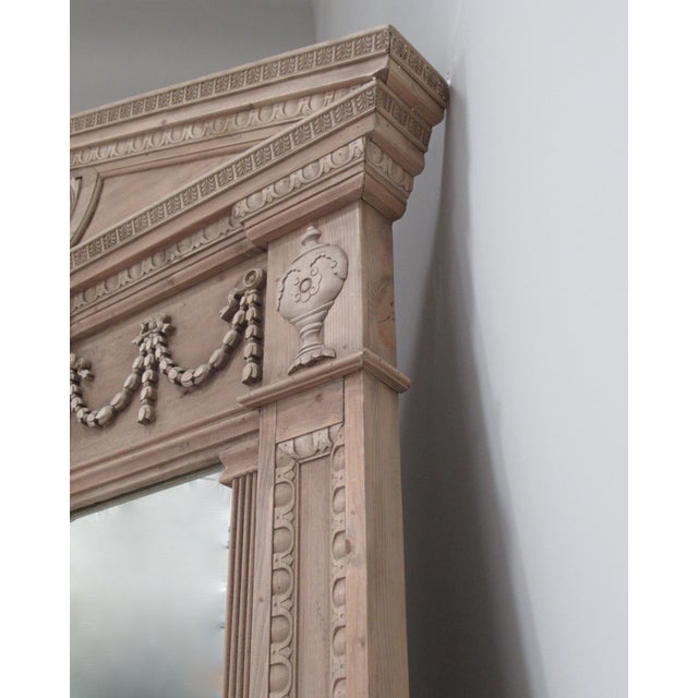 Restoration Hardware Entablature Floor Mirror Chairish