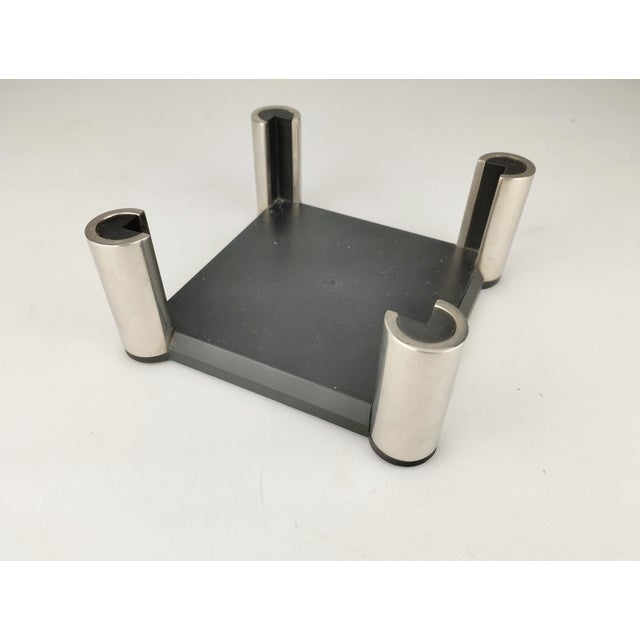 Nickel-Plated Desk Set by Lerche Solingen, 1990s, Set of 10 For Sale - Image 14 of 18