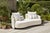 Serene Outdoor 6-Piece Lounge Set – 2-Sofas, Arm Chair and Table Set For Sale - Image 11 of 16