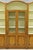 Henredon Mid 20th Century Henredon French Country Provincial Walnut Fruitwood 3 Pc Wall Unit Bookcase For Sale - Image 4 of 18