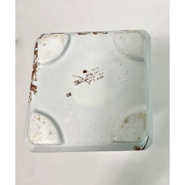 Ceramic Ridgways Devonshire Transferware Pitcher C. 1880-1885 For Sale - Image 7 of 8