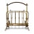 1940s Neoclassical Brass Magazine Rack, Attributed to Maison Jansen, C. 1940 For Sale - Image 5 of 10