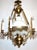 Antique French Brass Glass Bead Seven-Light Chandelier, 1920s For Sale - Image 9 of 12