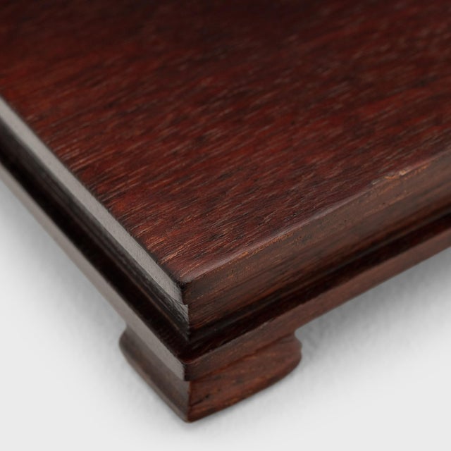 Mid-Century Modern Petite Square Display Stand For Sale - Image 3 of 3