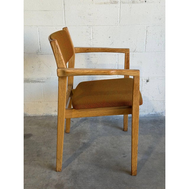 Wood Albin I Hyssna Oak Armchair Swedish Mid-Century Modern 1970s For Sale - Image 7 of 11